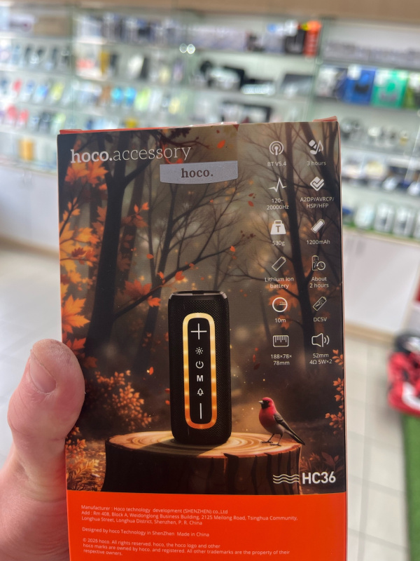 Колонки Bluetooth Hoco HC36, 10Вт, 1200мАч